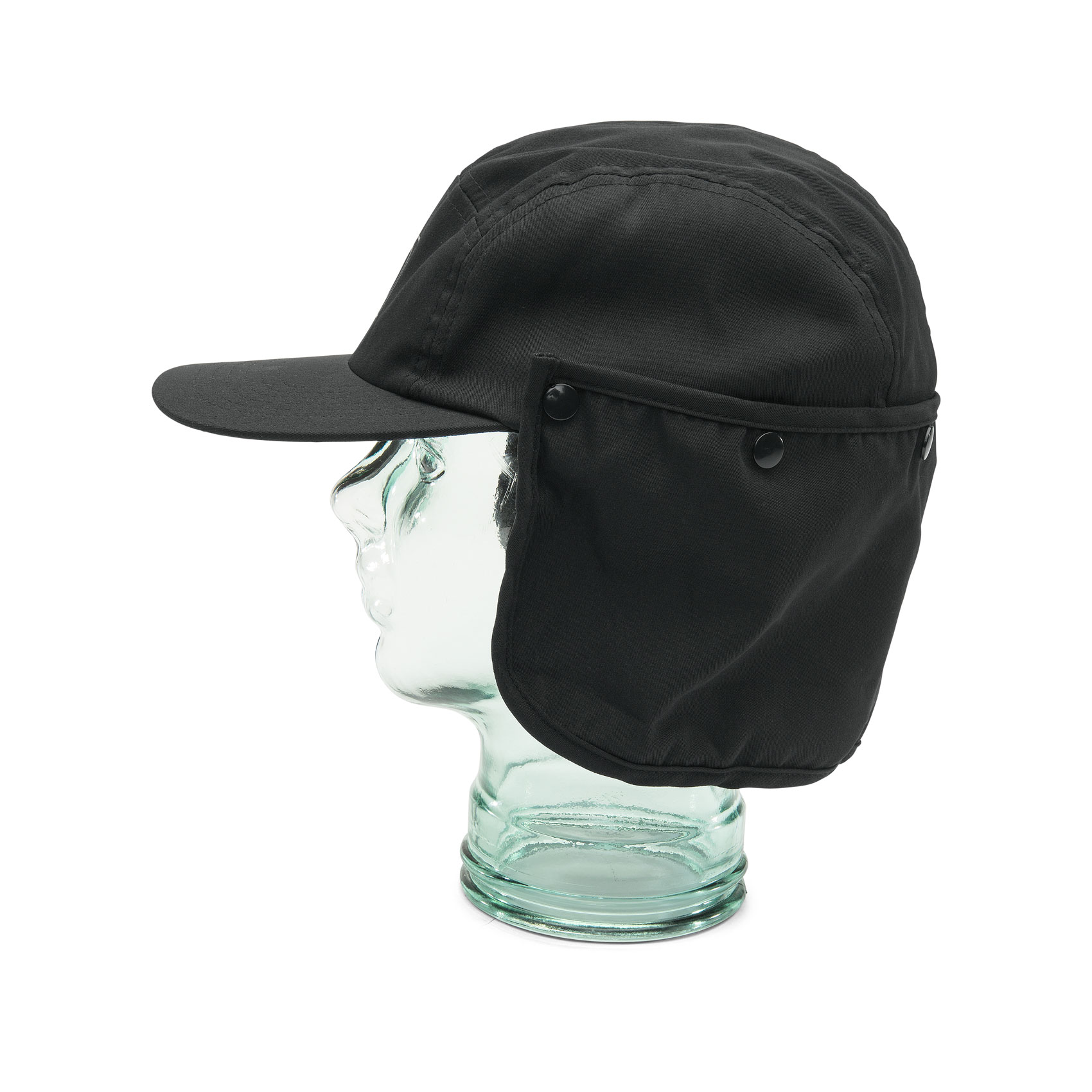Volcom 5-Panel Cap Stone Trip Flap Hat (black)
