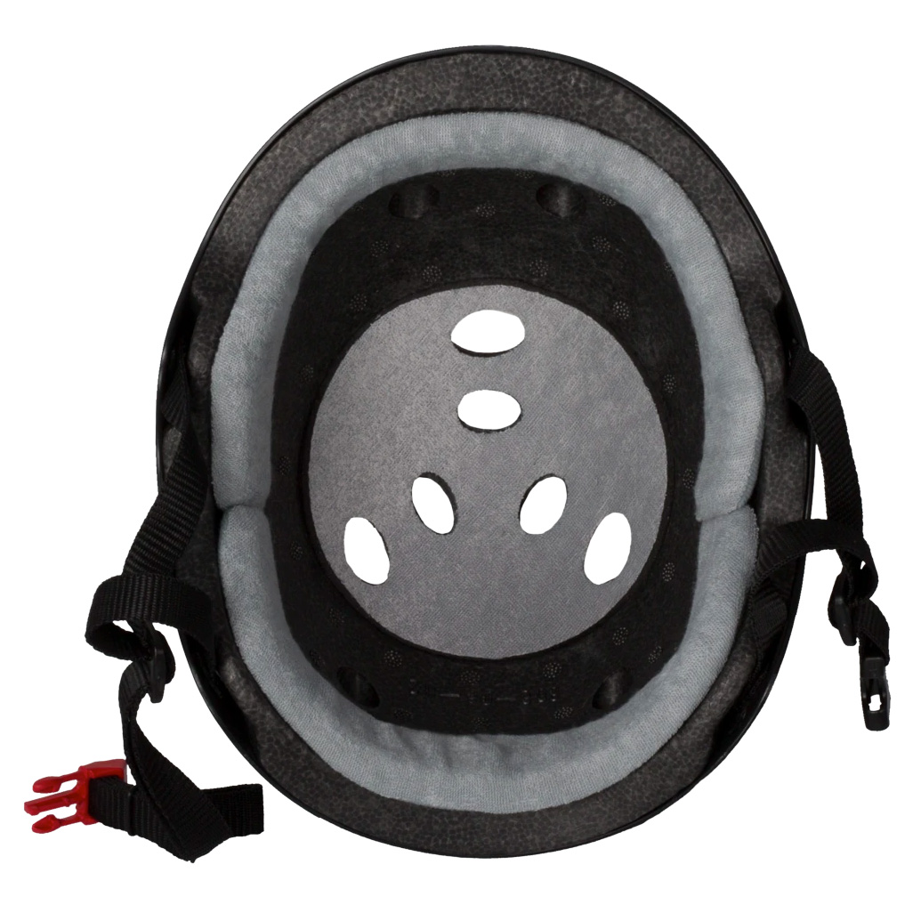 Triple 8 Helm The Certified Sweatsaver (black rubber)