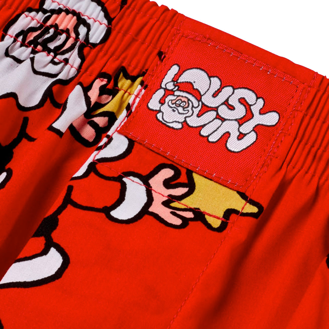 Lousy Livin Weihnachts-Boxershorts Santa (red)