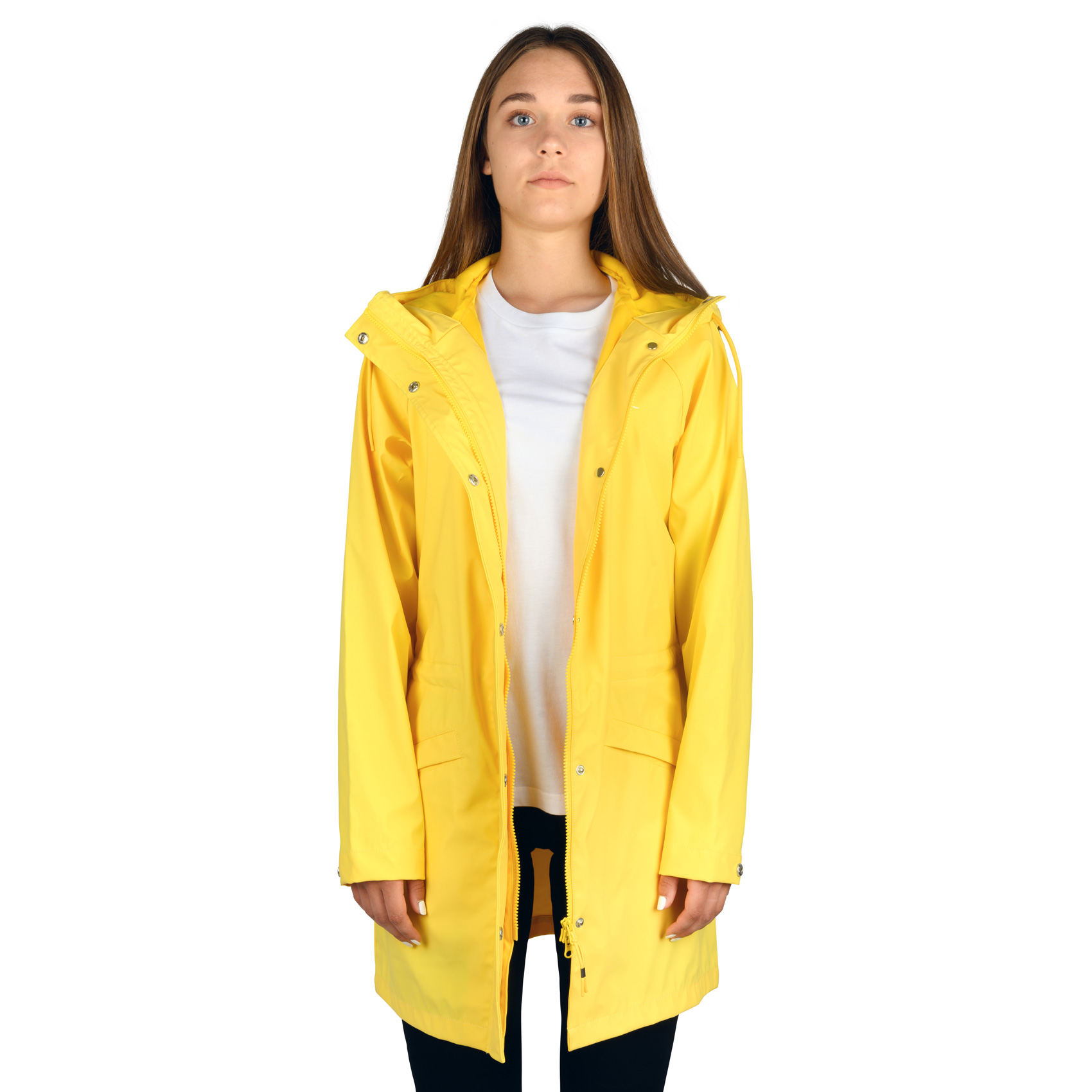 Cleptomanicx Damen Jacke Greta Rain (yellow)