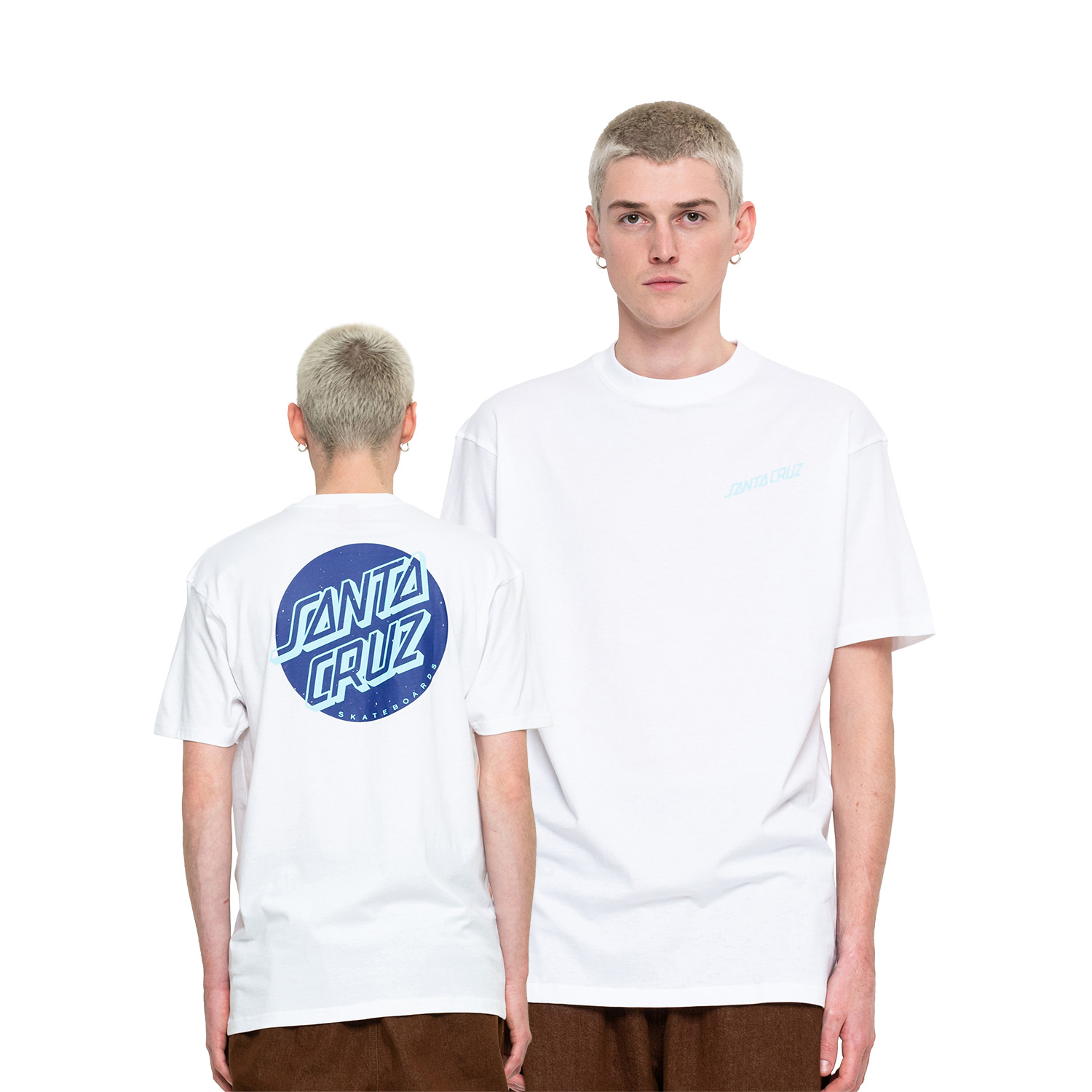Santa Cruz T-Shirt Shadowless Dot (white)