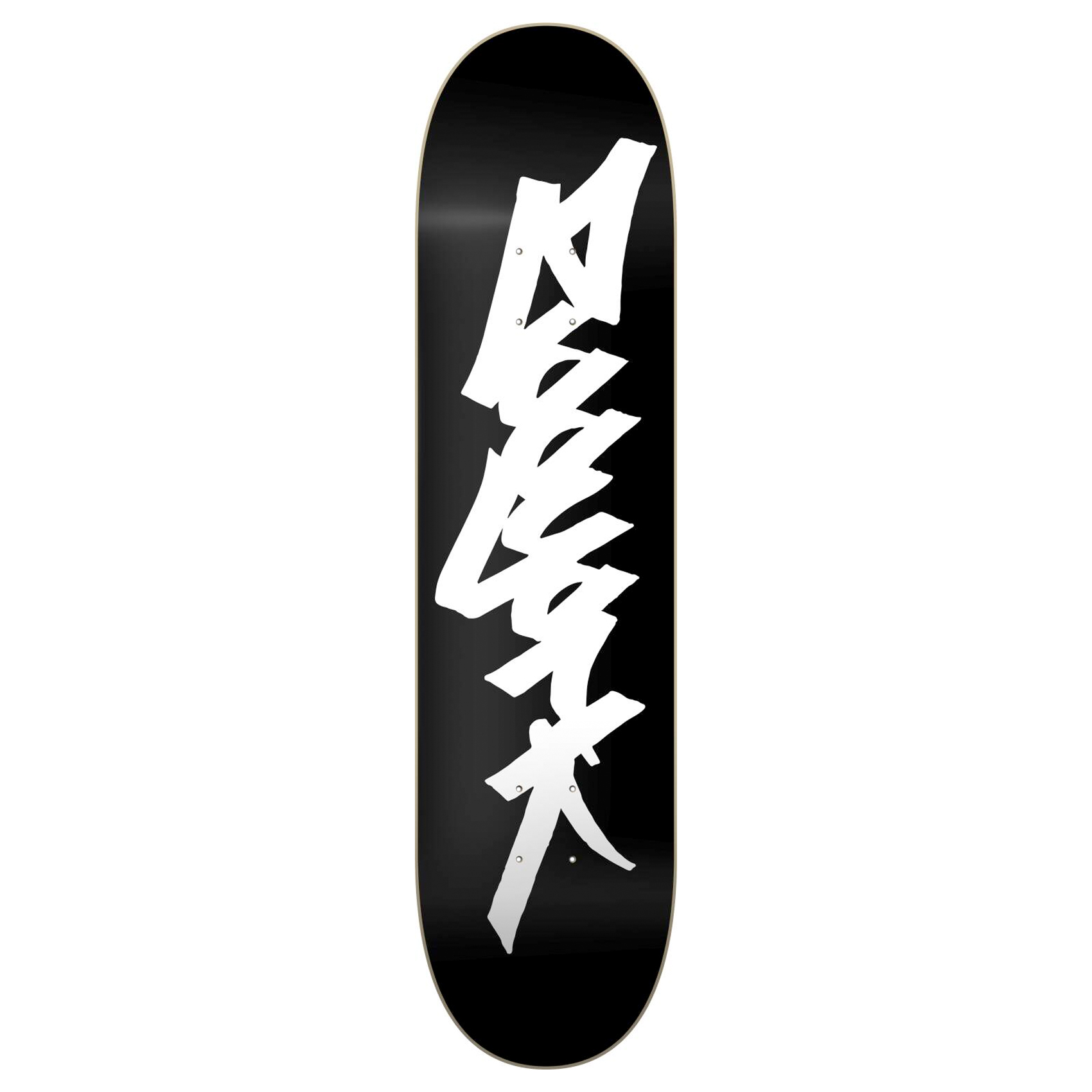 Zoo York Skateboard Deck Classic Tag 8.0" (black)
